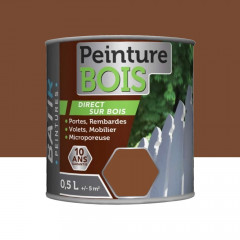 Peinture Bois BÂTIR Ton Bois - 0,5L