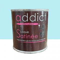 Laque Satinée addict Bleu lagon - pot