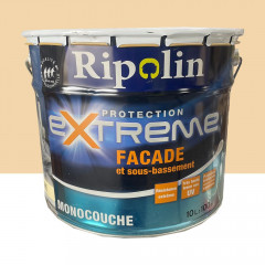 Peinture façade Ripolin Protection Extrême Ton pierre - 10L