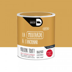 Peinture finition MAISON DECO Relook Tout Moutarde - 0,5L