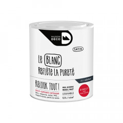 Peinture finition MAISON DECO Relook Tout Blanc - 0,5L