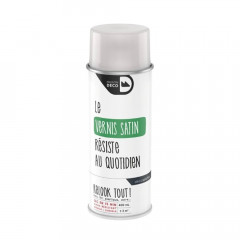 Bombe de peinture MAISON DECO Vernis satin - 400ml