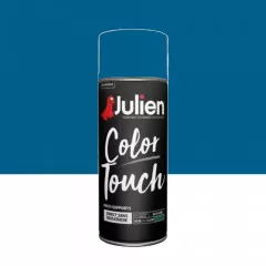 Bombe de peinture JULIEN Color Touch Bleu Radieux ral 5019 Satin - 400ml