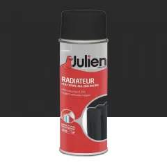 Bombe de Peinture Radiateur Julien Satin Noir - 400ml