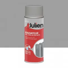 Bombe de Peinture Radiateur Julien Satin Titanium - 400ml