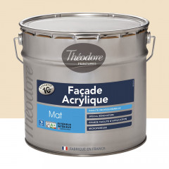 Peinture façade acrylique Théodore Ton pierre - 10L
