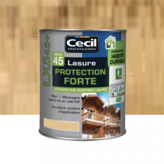 Lasure Protection Forte CECIL LX545+ Chêne clair - 1L