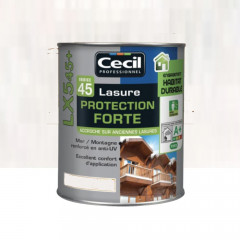 Lasure Protection Forte CECIL LX545+ Bois blanchi - 1L