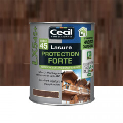 Lasure Protection Forte CECIL LX545+ Chêne ancien - 1L