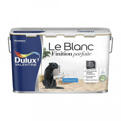 Peinture Dulux Valentine Le Blanc Finition parfaite Mat - 2,5L