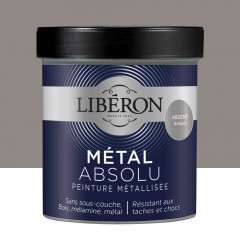 Peinture Libéron Métal Absolu Brillant Argent - 0,5L