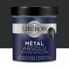 Peinture Libéron Métal Absolu Brillant Fonte - 0,5L