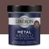Peinture Libéron Métal Absolu Mat poudré Rouge métal - 0,5L