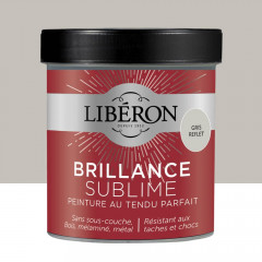 Peinture Brillance Sublime Libéron Gris reflet - 0,5L