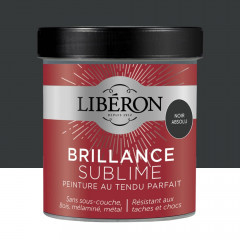 Peinture Brillance Sublime Libéron Noir absolu - 0,5L