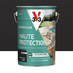 Saturateur Haute Protection V33 Biosourcé Anthracite mat - 5L