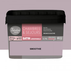 Chambres & Séjours Théodore Satin Monocouche Smoothie - 0,75L