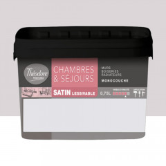 Chambres & Séjours Théodore Satin Monocouche Violine - 0,75L
