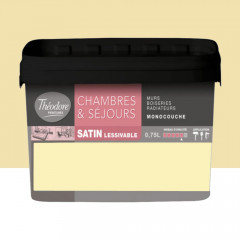 Chambres & Séjours Théodore Satin Monocouche Limoncello - 0,75L