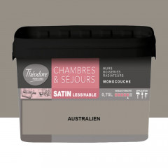 Chambres & Séjours Théodore Satin Monocouche Australien - 0,75L