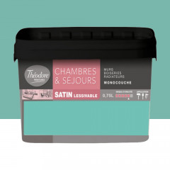Chambres & Séjours Théodore Satin Monocouche Caraïbos - 0,75L