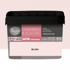Chambres & Séjours Théodore Satin Monocouche Blush - 0,75L