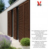 Lasure Extreme Protection V33 Portes & Châssis Chêne foncé - ambiance