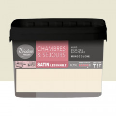 Chambres & Séjours Théodore Satin Monocouche Rivage - 0,75L