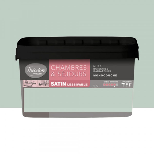 Chambres & Séjours Théodore Satin Monocouche Toscane - 2,5L