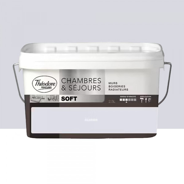 Peinture Chambres & Séjours Théodore Soft Glycine - 2,5L