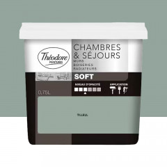 Peinture Chambres & Séjours Théodore Soft Tilleul - 0,75L