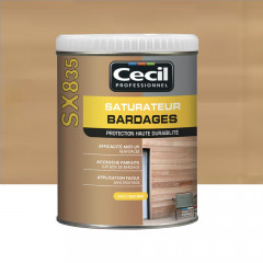 Saturateur Bardages CECIL SX835 Mélèze - 1L
