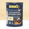Lasure 2en1 BONDEX Haute Protection 5ans Incolore Mat velouté