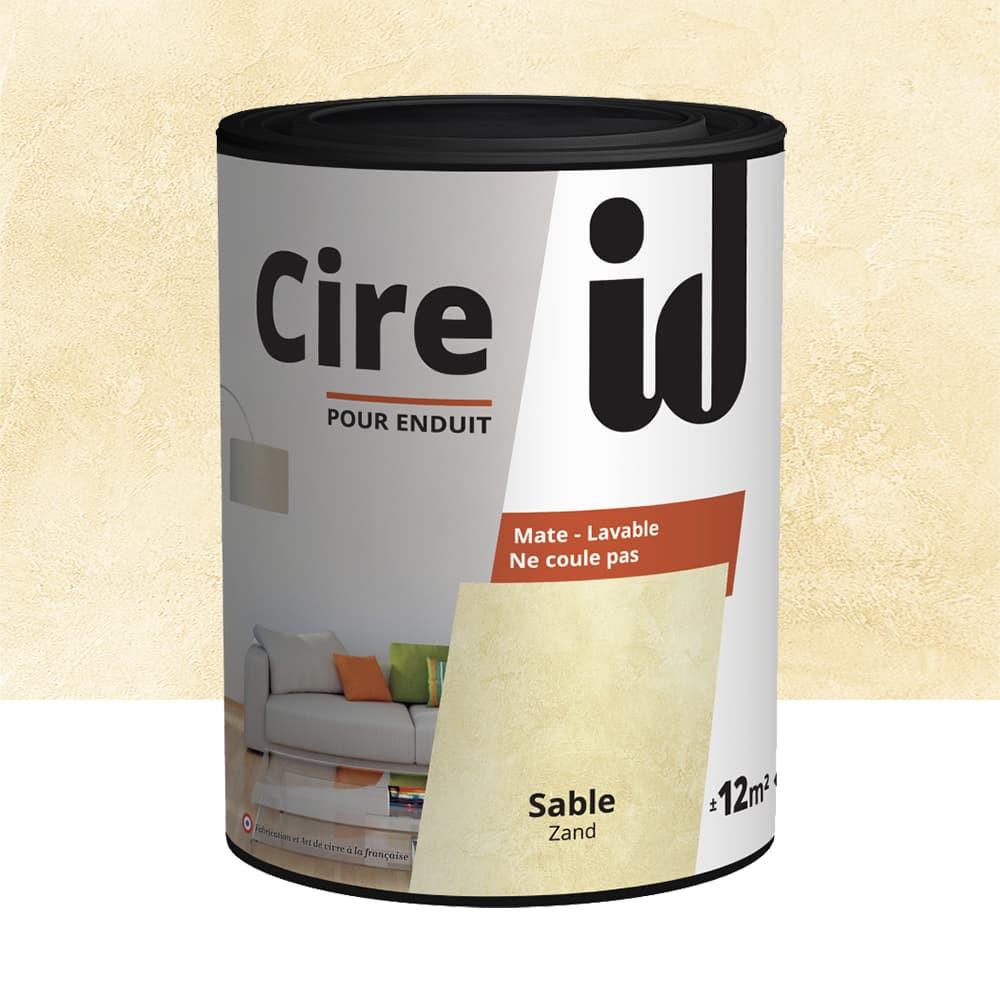 Cire pour enduit ID Sable - 1L