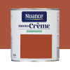 Peinture multi-supports NUANCE MonoCrème Satin Poisson rouge - 0,5L