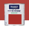 Peinture multi-supports NUANCE MonoCrème Satin Scarlette - 0,5L
