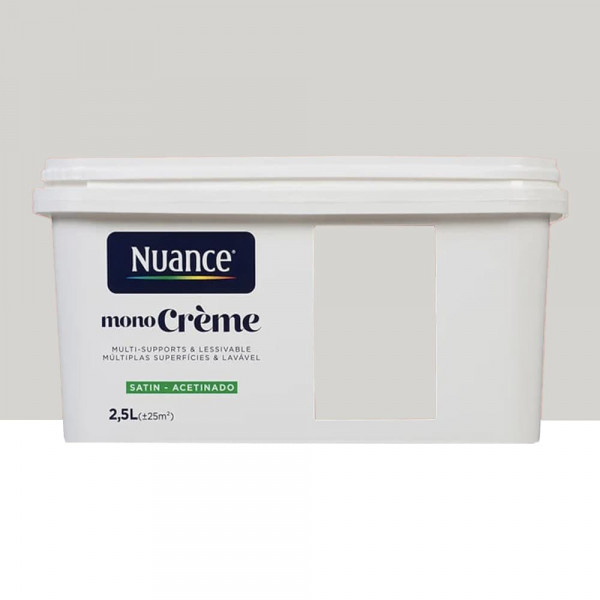 Peinture multi-supports NUANCE MonoCrème Satin Cérémonie - 2,5L