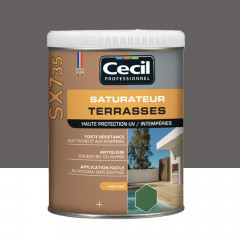 Saturateur Terrasses CECIL SX735 Cèdre gris - 1L
