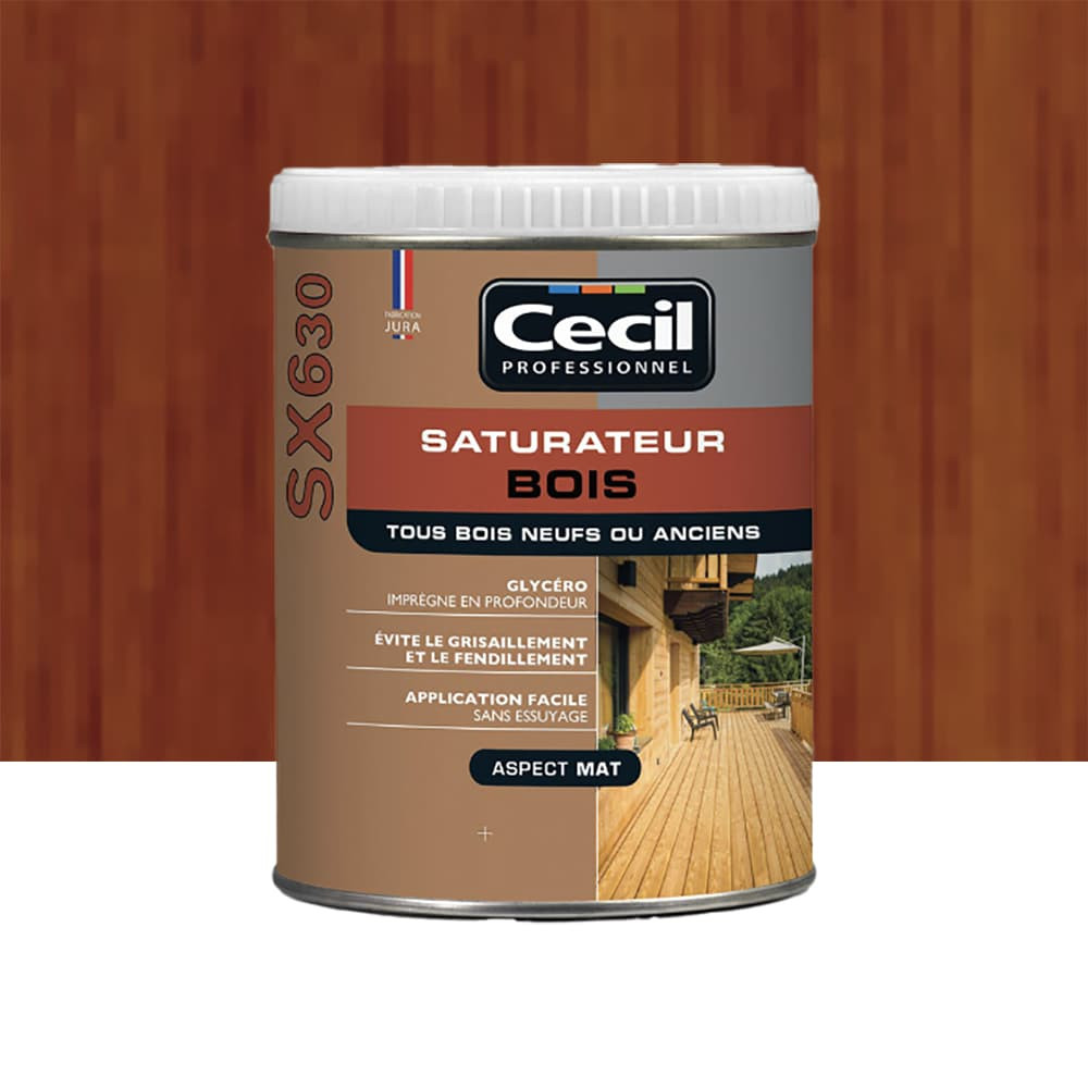 Saturateur Bois CECIL SX630 Teck - 1L