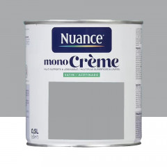Peinture multi-supports NUANCE MonoCrème Satin Pierre - 0,5L