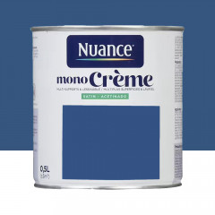 Peinture multi-supports NUANCE MonoCrème Satin Cocorico - 0,5L