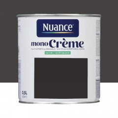 Peinture multi-supports NUANCE MonoCrème Satin Joli brun - 0,5L