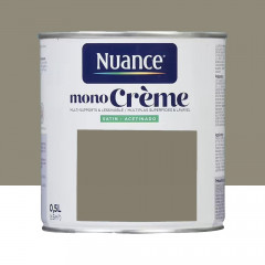 Peinture multi-supports NUANCE MonoCrème Satin Léo part - 0,5L