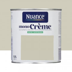 Peinture multi-supports NUANCE MonoCrème Satin BCBG - 0,5L