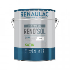 Peinture Sol RENAULAC Reno'Sol Blanc - 16L