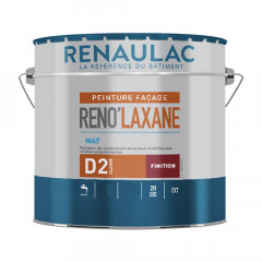 Peinture façade RENAULAC Reno'Laxane Blanc - 12L