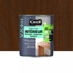 Vernis Intérieur CECIL VX401 Chêne foncé Satin