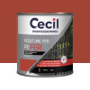 Peinture Fer Glycéro Cécil Professionnel PE FER Rouge Brillant