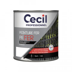 Peinture Fer Glycéro Cécil Professionnel PE FER Blanc Brillant