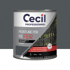 Peinture Fer Glycéro Cécil Professionnel PE FER Anthracite Brillant